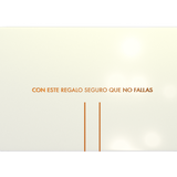 Tarjeta de regalo