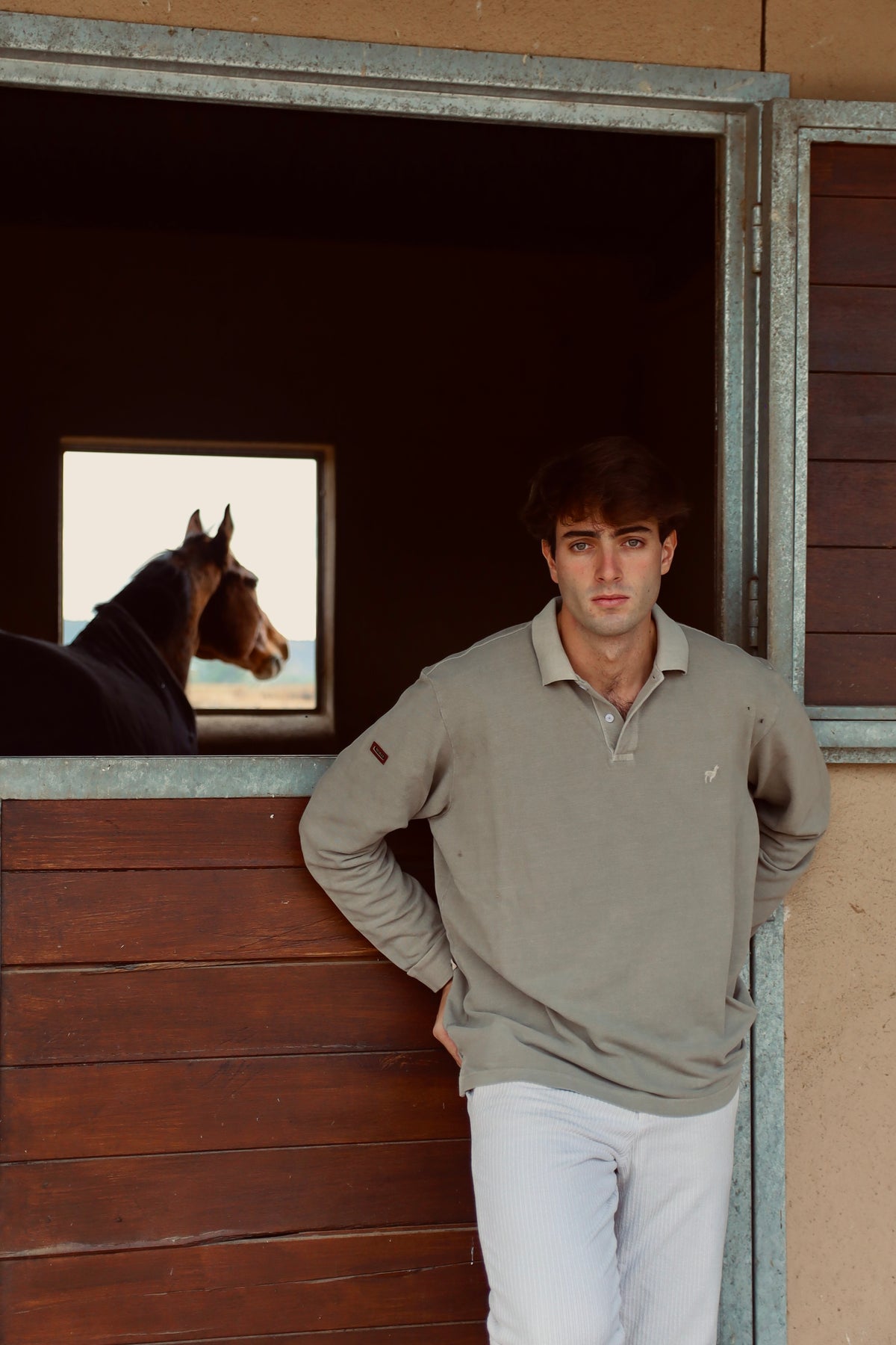 HUNT COTTON – Polo – vista 4 – MORAY