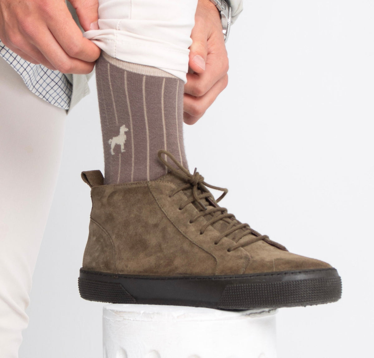 Brown Subtle – Calcetines – vista 2 – MORAY