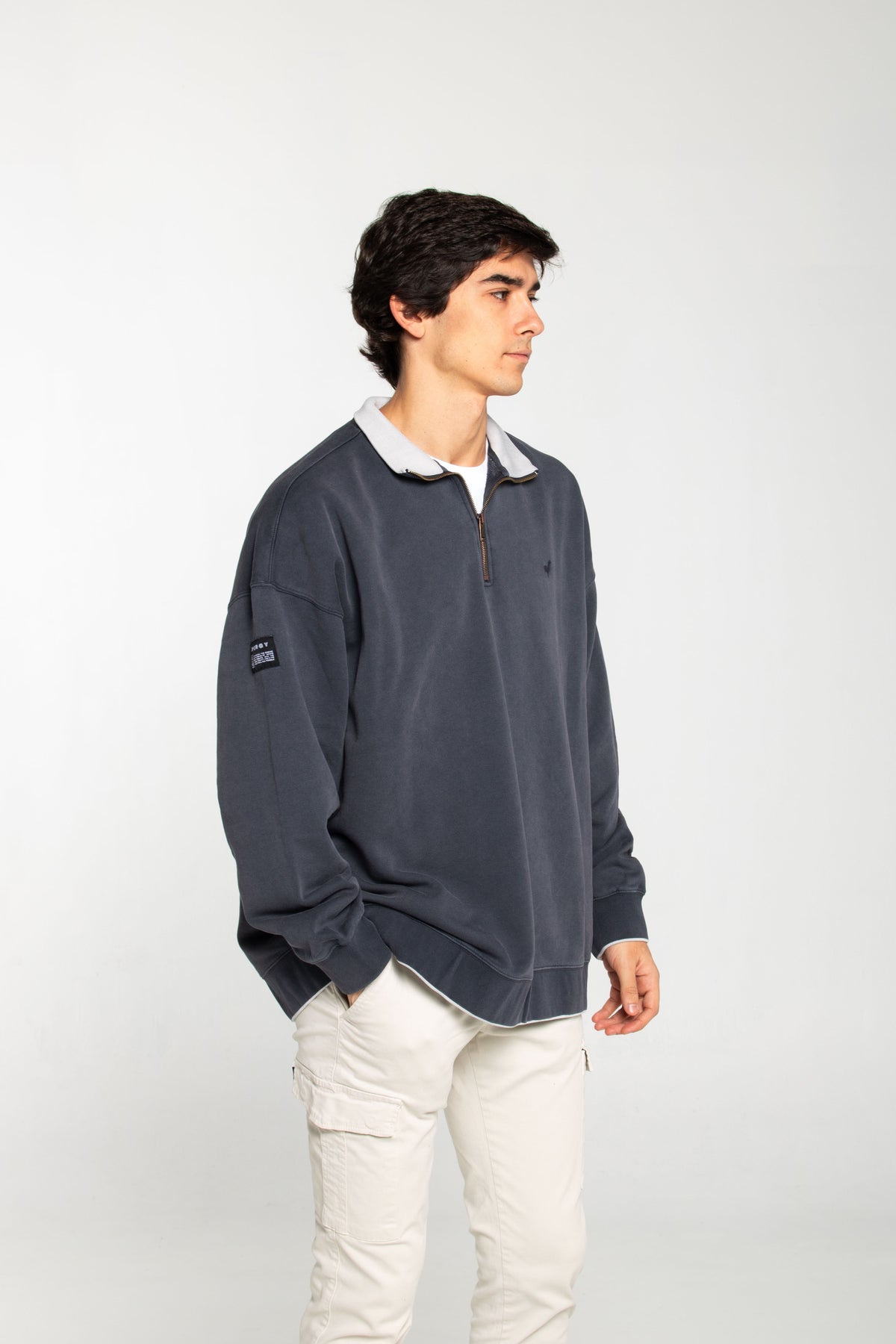 Vintage Zip – Sudadera – vista 3 – MORAY
