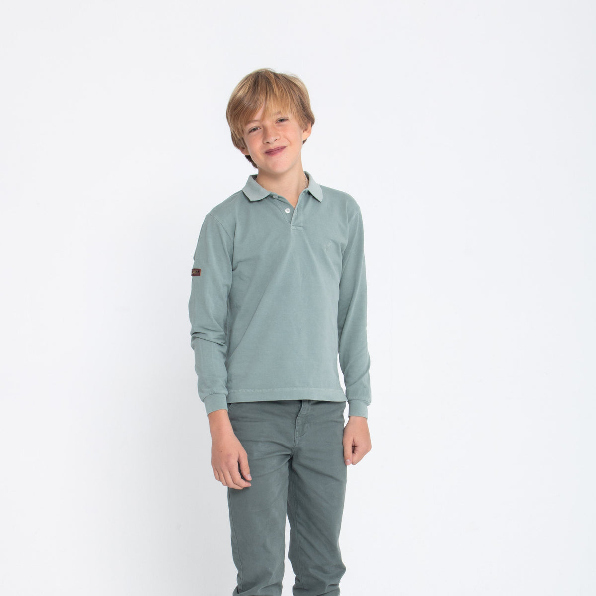 Olive Cotton KIDS – Polo niño – vista 1 – MORAY