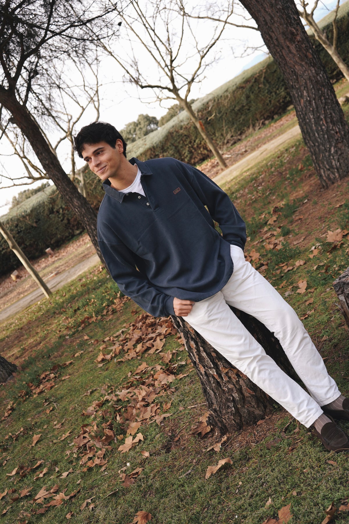Navy Classy – Jersey – vista 2 – MORAY
