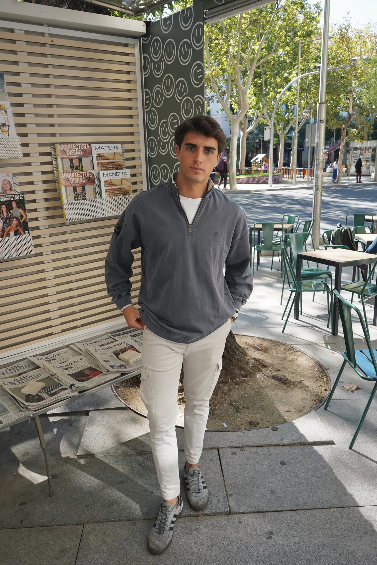 Vintage Zip – Sudadera – vista 2 – MORAY