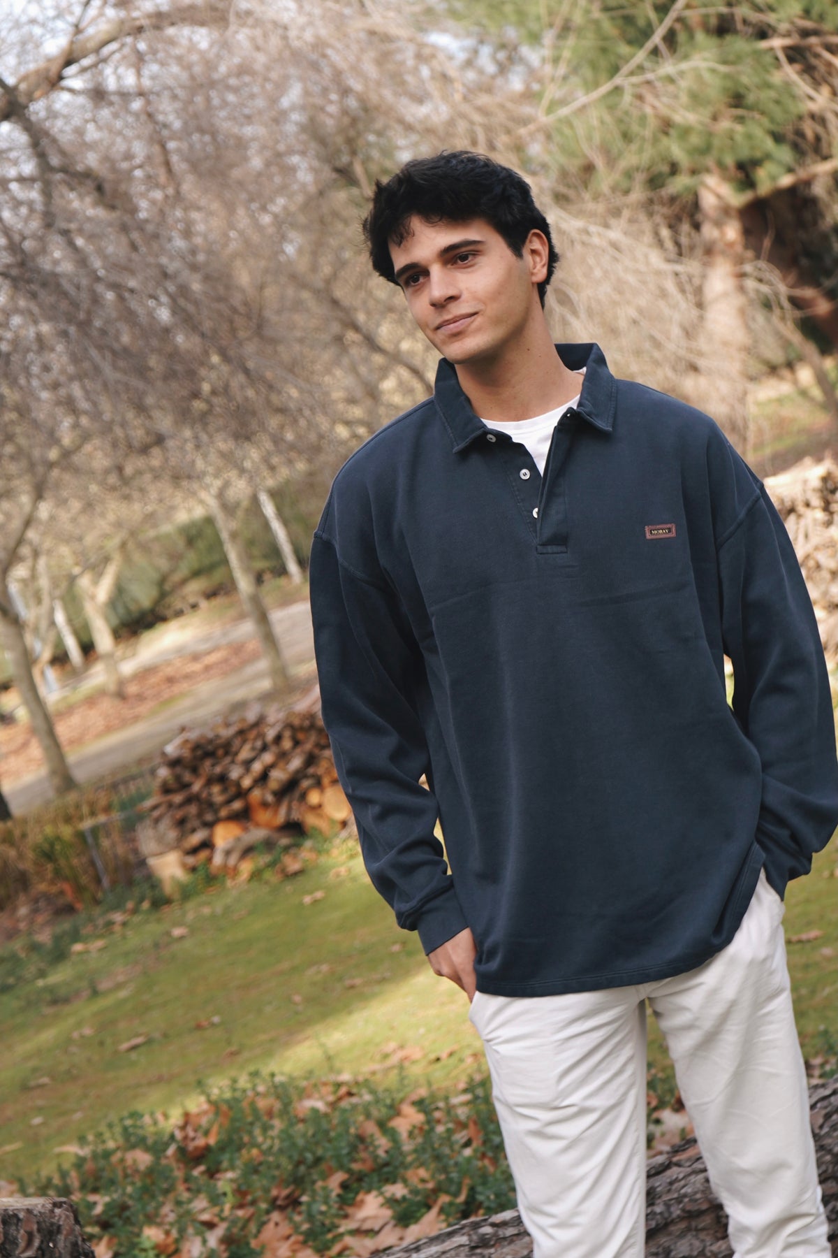 Navy Classy – Jersey – vista 1 – MORAY